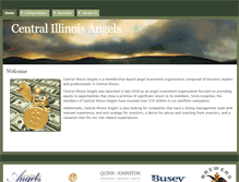 Tablet Screenshot of centralillinoisangels.com
